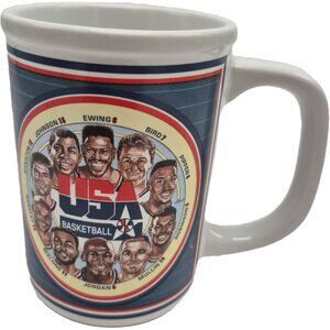 Vintage USA Basketball 1992 Dream Team Ceramic Mug Stein Sports Impressions